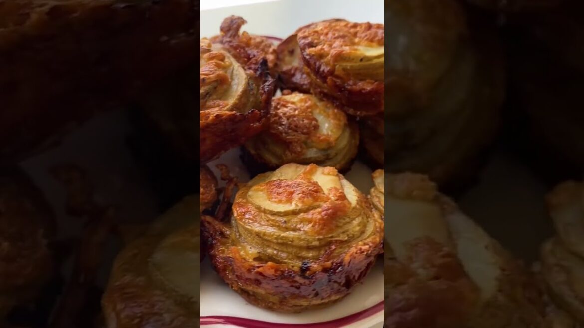 Easy Garlic Parmesan Potato Stackers Easy Garlic Parmesan Potato Stackers