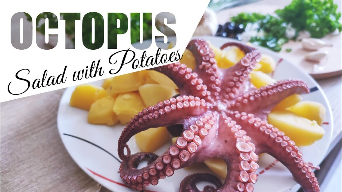 How to Make a Vibrant Octopus Salad with Potatoes | #mediterranean #seafood #octopus #salad How to Make a Vibrant Octopus Salad with Potatoes | #mediterranean #seafood #octopus #salad