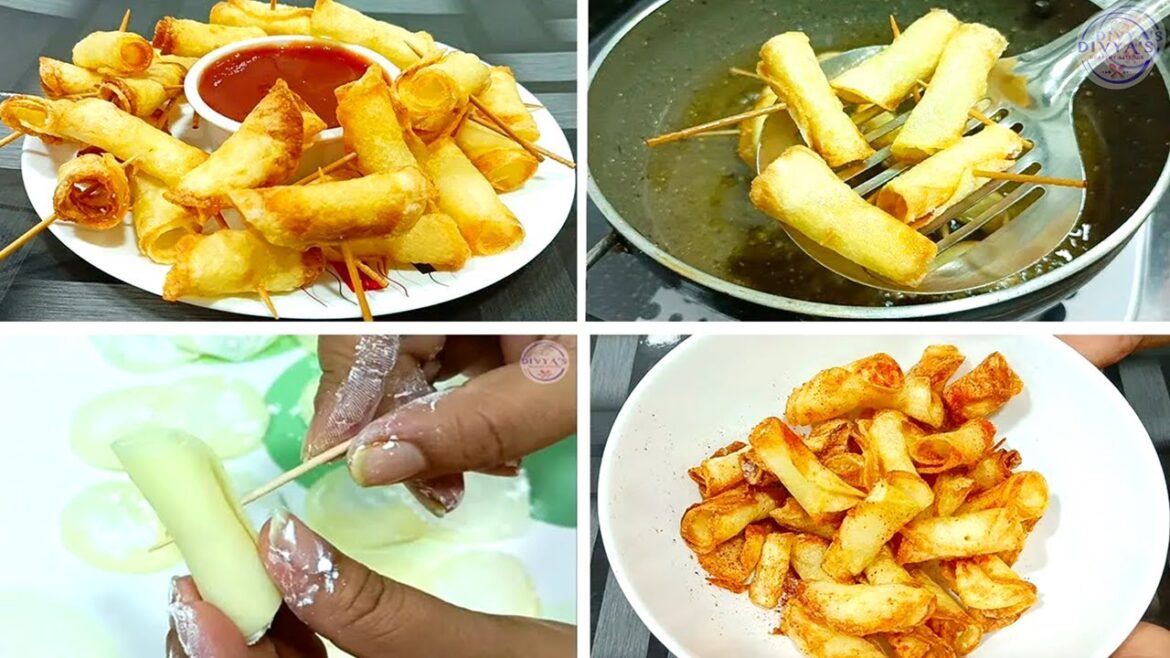 potato chips roll | potato rolls recipe | potato chips | aloo chips recipe | potato chips recipe