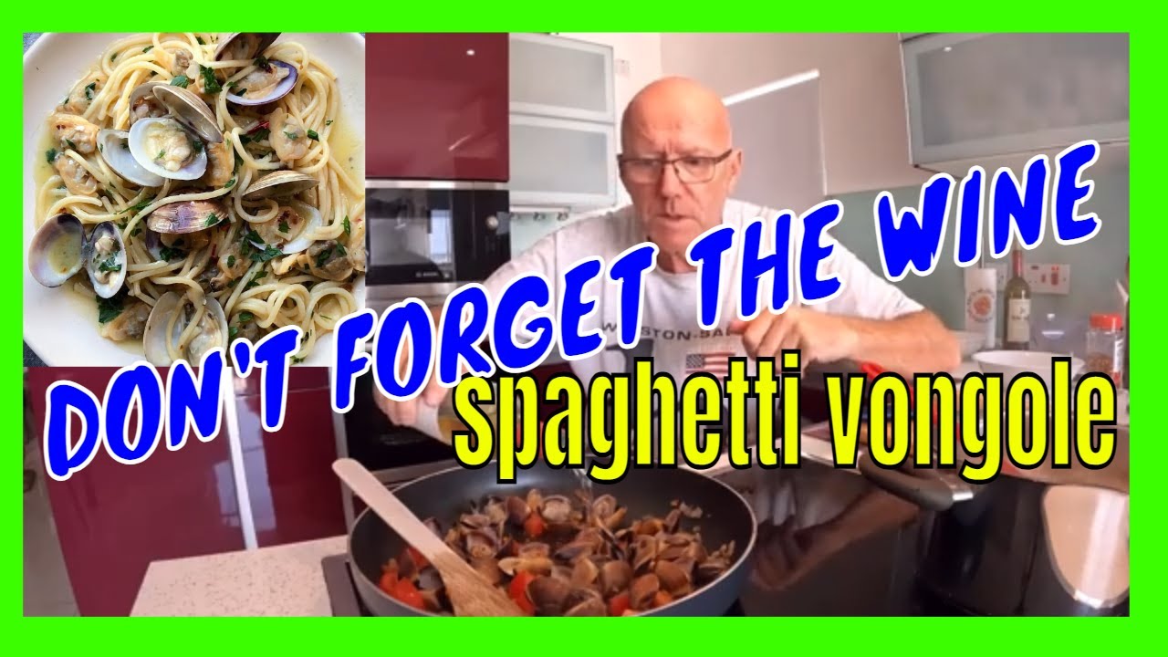 Spaghetti alle vongole/Clams Done differently to Gino D'Acampo in MALTA