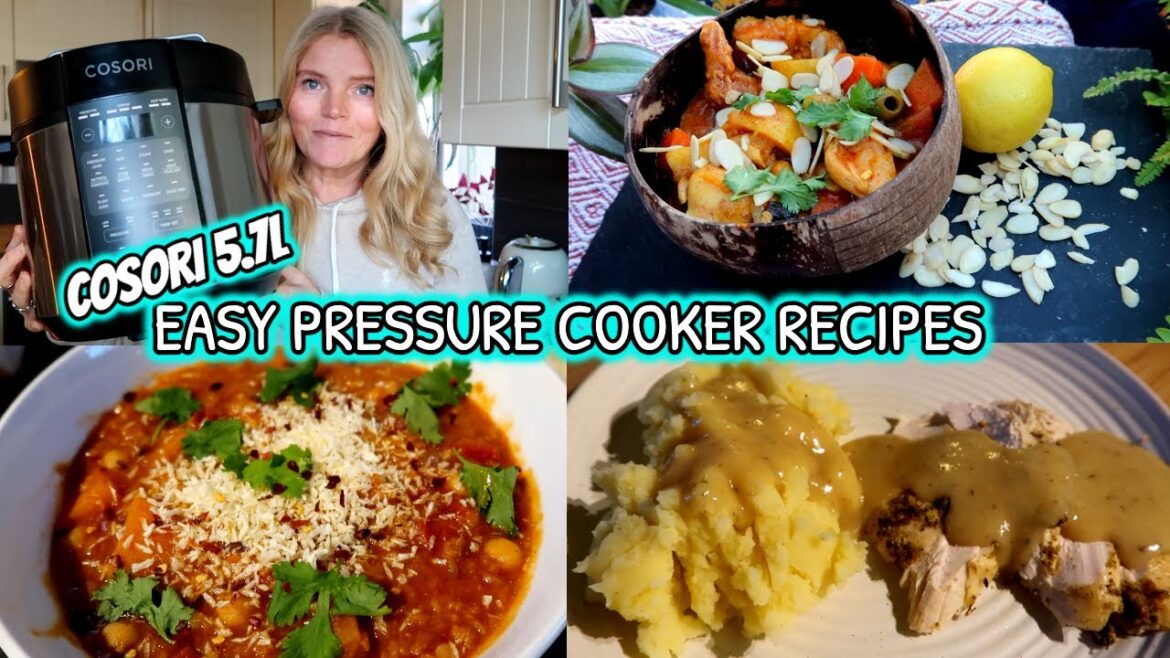 6 MUST TRY RECIPES IN THE COSORI 5.7L PRESSURE COOKER! AD