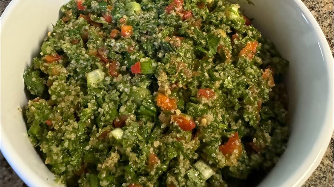 Herb & Bulgur Lebanese Salad “Tabbouleh”