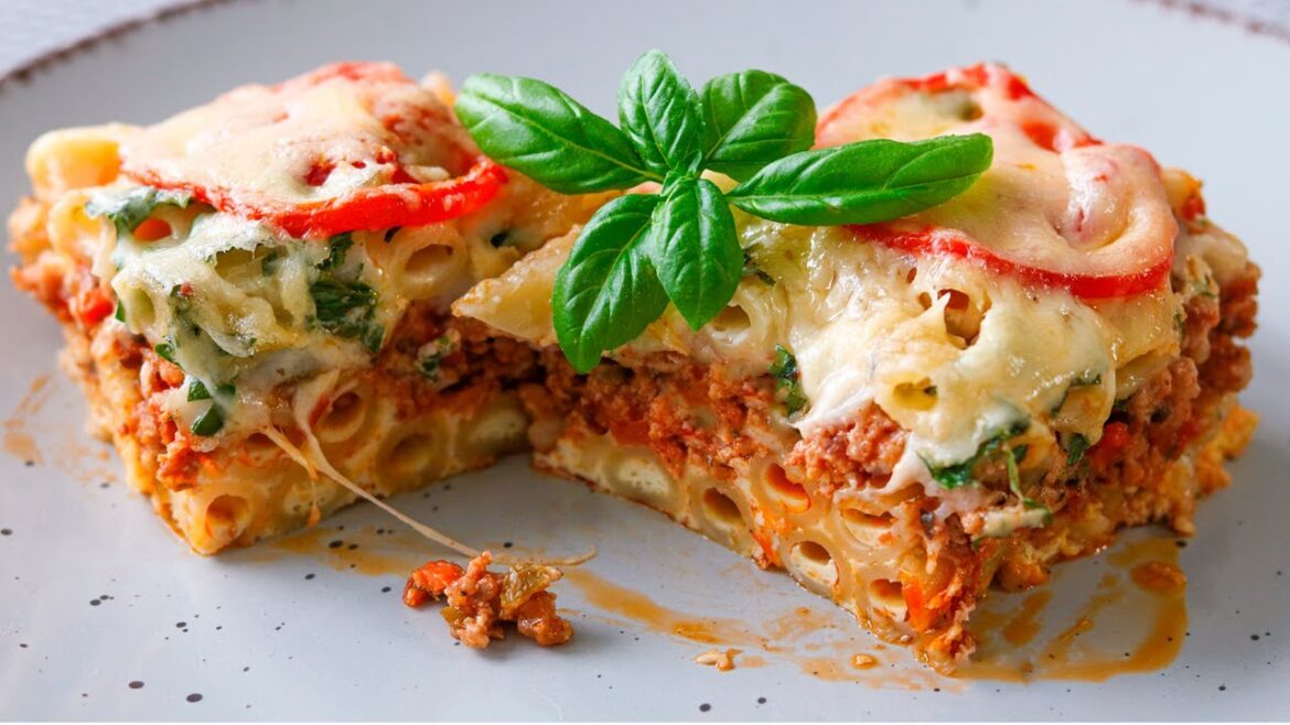 This is such a Delicious Pasta and Minced Meat recipe!You haven't tasted a Dish like this before!