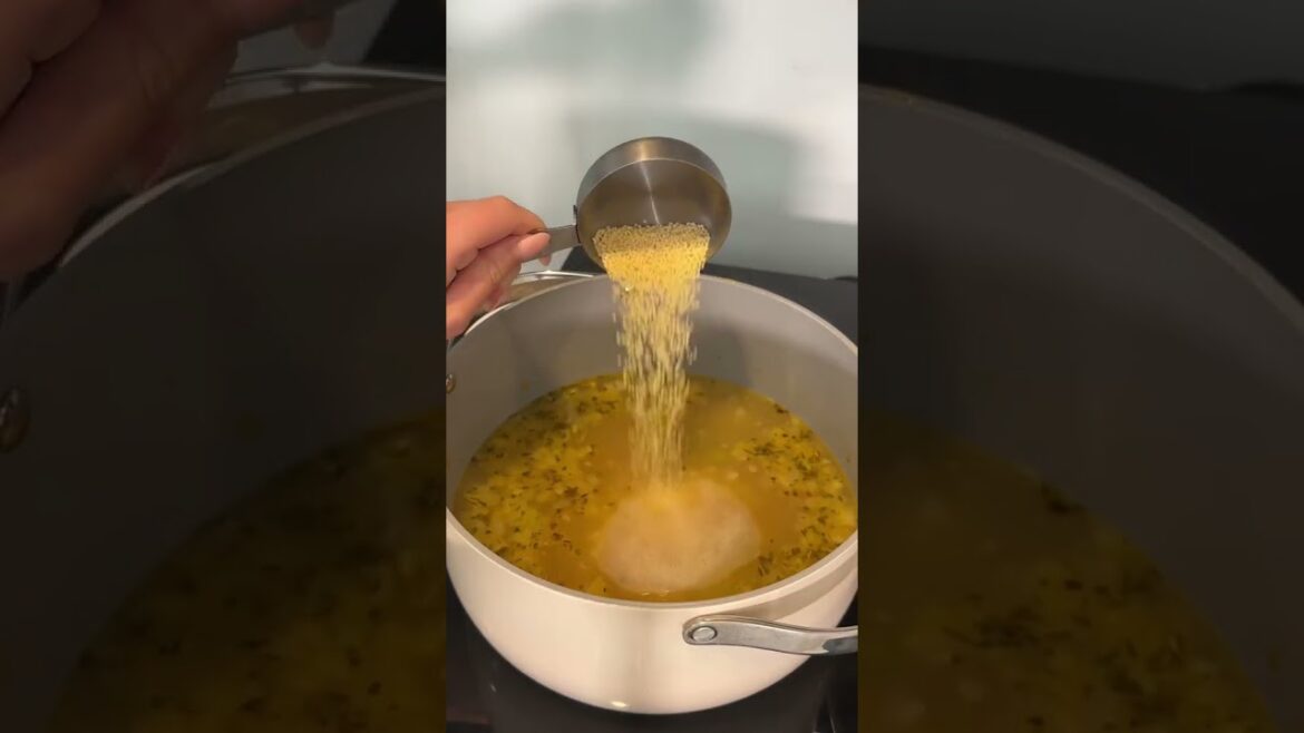 Italian Engagment Soup - Italian Wedding Soup without the time commitment Ingredients - 1 small on