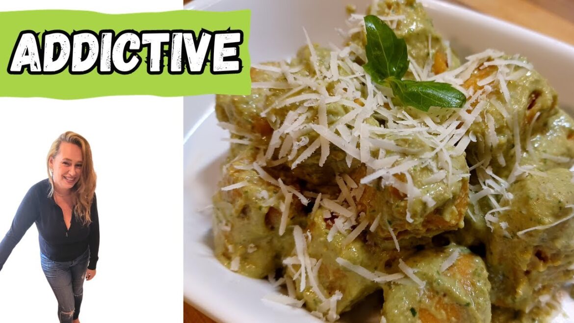 Sweet Potato Gnocchi…Basil Pesto…Vegan and Gluten-Free Sweet Potato Gnocchi...Basil Pesto...Vegan and Gluten-Free