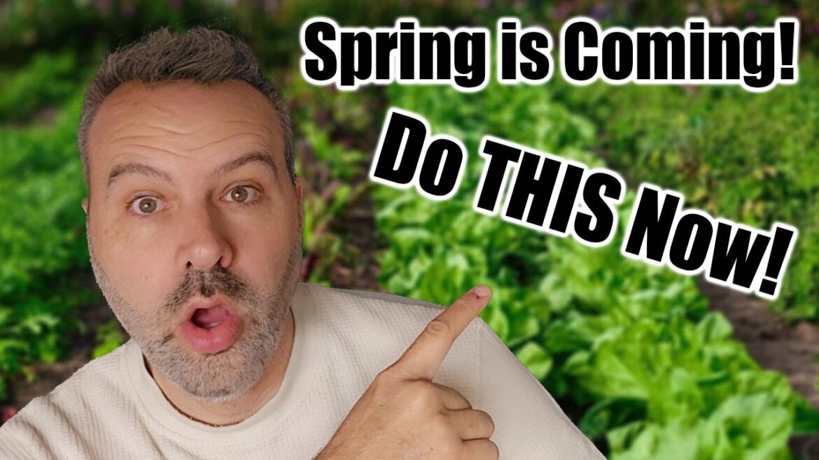 Spring Garden Seed Starting Prep Spring Garden Seed Starting Prep