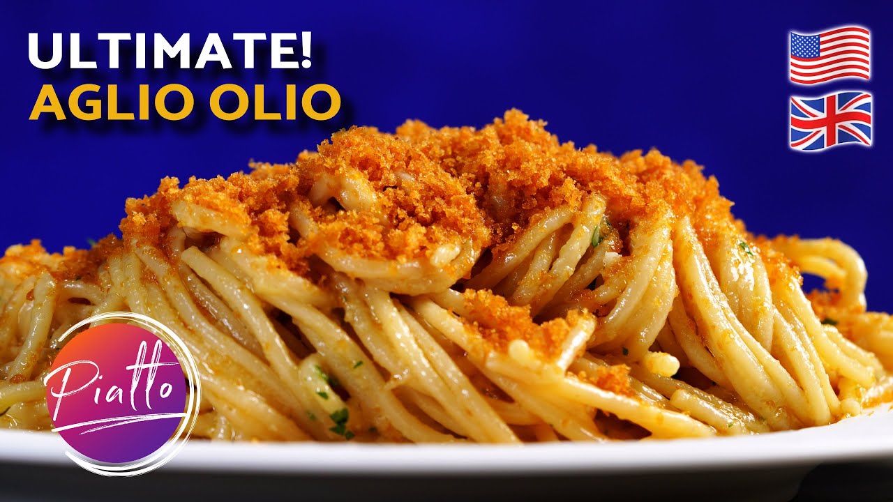 The BEST Spaghetti Aglio Olio— Ultimate Mediterranean Recipe Dining