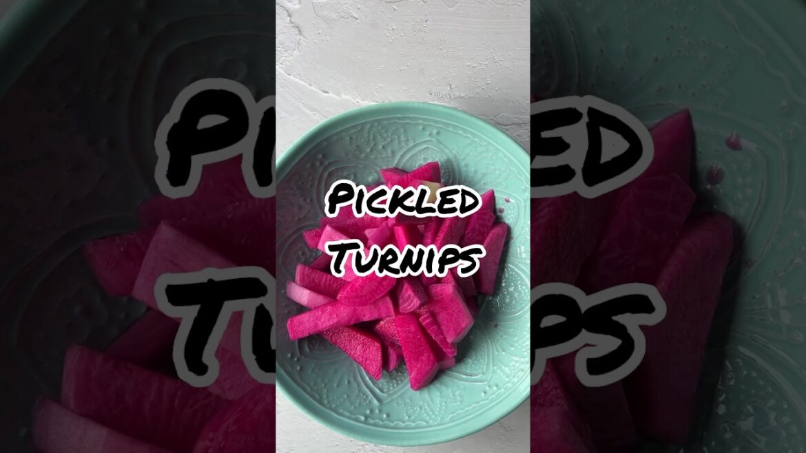 Pickled Turnips (a.k.a. Lebanese Pickles& Shawarma Pickles) | Urban Farm and Kitchen