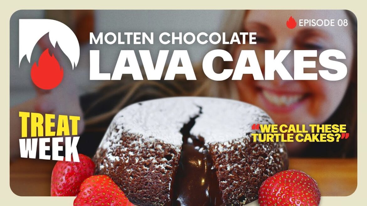 Easy Chocolate LAVA CAKE Recipe