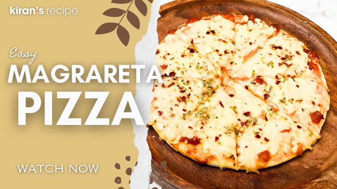 MARGARITA PIZZA | EASY MARGARITA PIZZA RECIPE