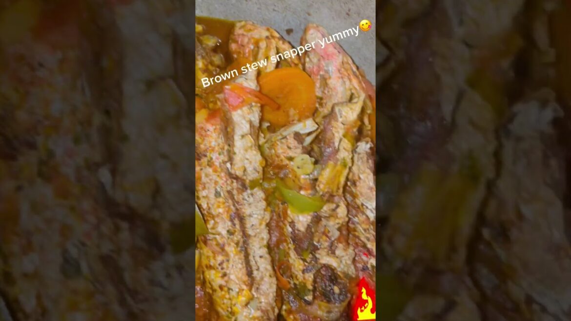 Brown Stew Fish #shorts