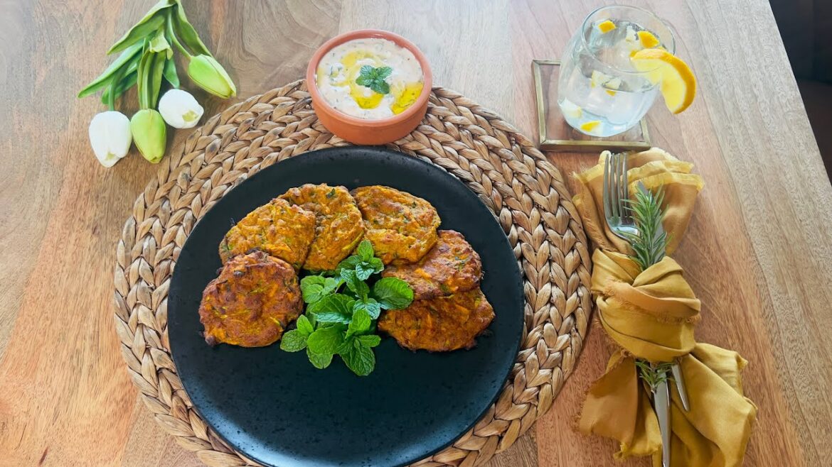 Zero flour, veggie patty recipe!  Beyond delicious! #Zeroflour #mücver #fritters #healthy #healthy