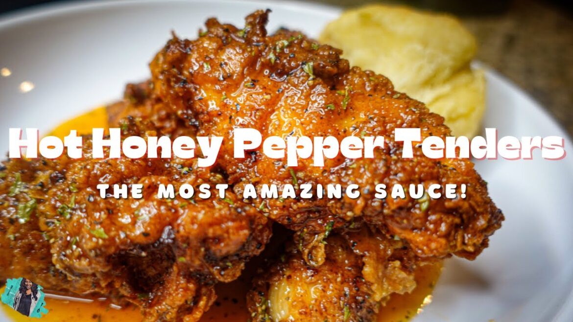 HOW TO MAKE THE BEST CHICKEN TENDERS | + HOT HONEY PEPPER SAUCE | EASY COOKING TUTORIAL HOW TO MAKE THE BEST CHICKEN TENDERS | + HOT HONEY PEPPER SAUCE | EASY COOKING TUTORIAL