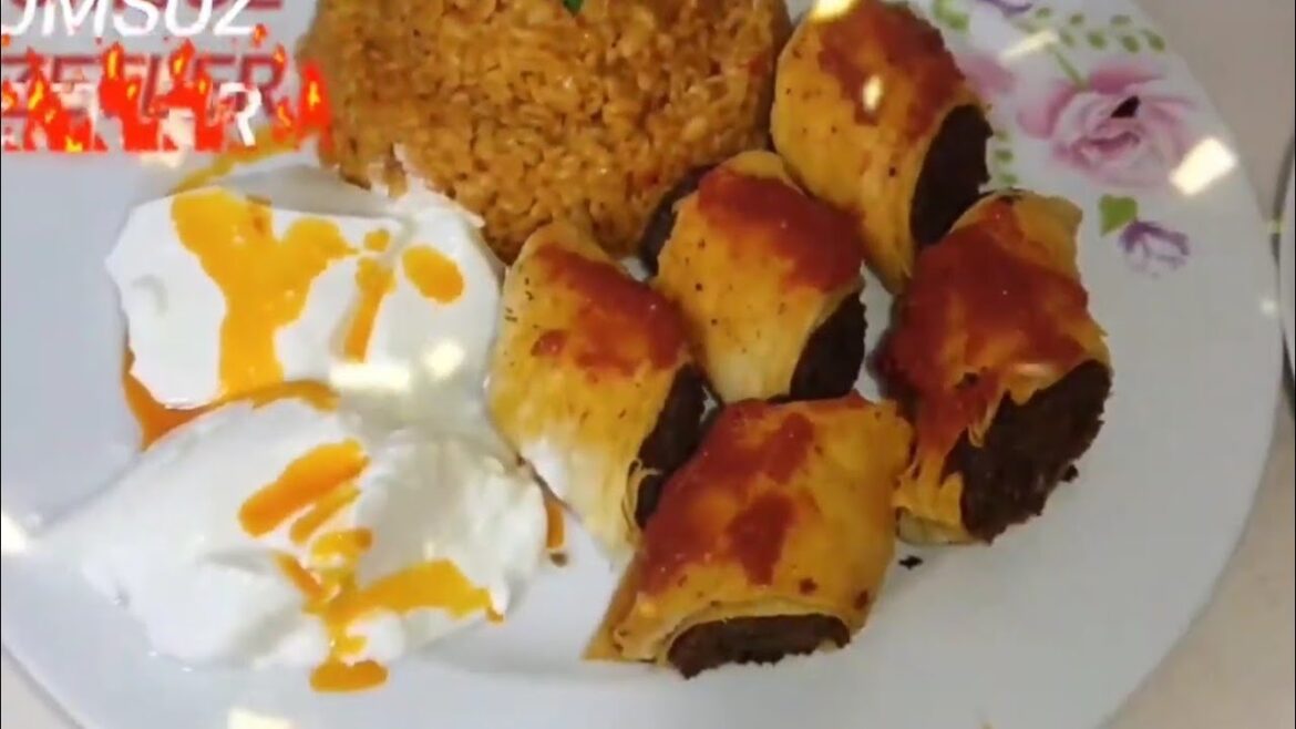 Beyti Sarma Tarifi, Yanında da Bulgur Pilavı, İki Tarif Aynı Anda,