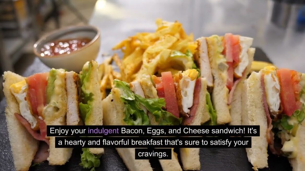 My Favorite Deluxe Recipe For Bacon, Eggs, And Cheese! A Wonderful Delight!