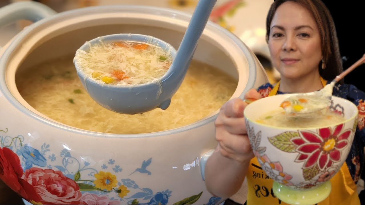 Best EGG DROP SOUP You'll Make! Dining and Cooking