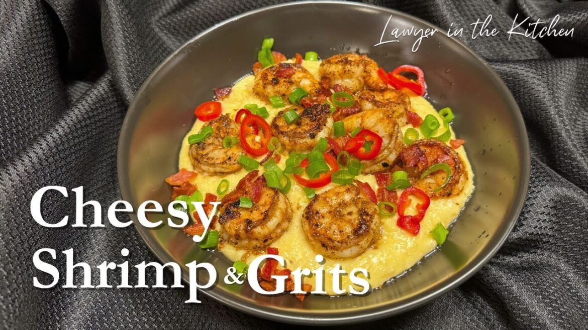 Cheesy Shrimp and Grits