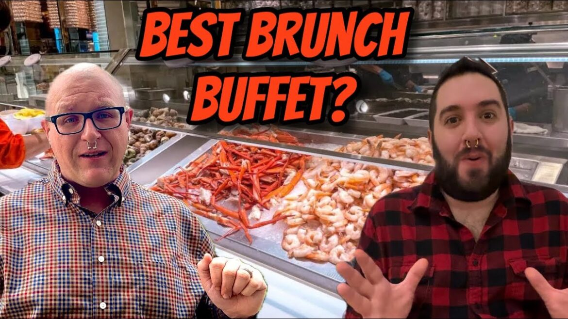 BEST Brunch Buffet in Vegas? Bacchanal Buffet @ Caesars Palace | FULL REVIEW