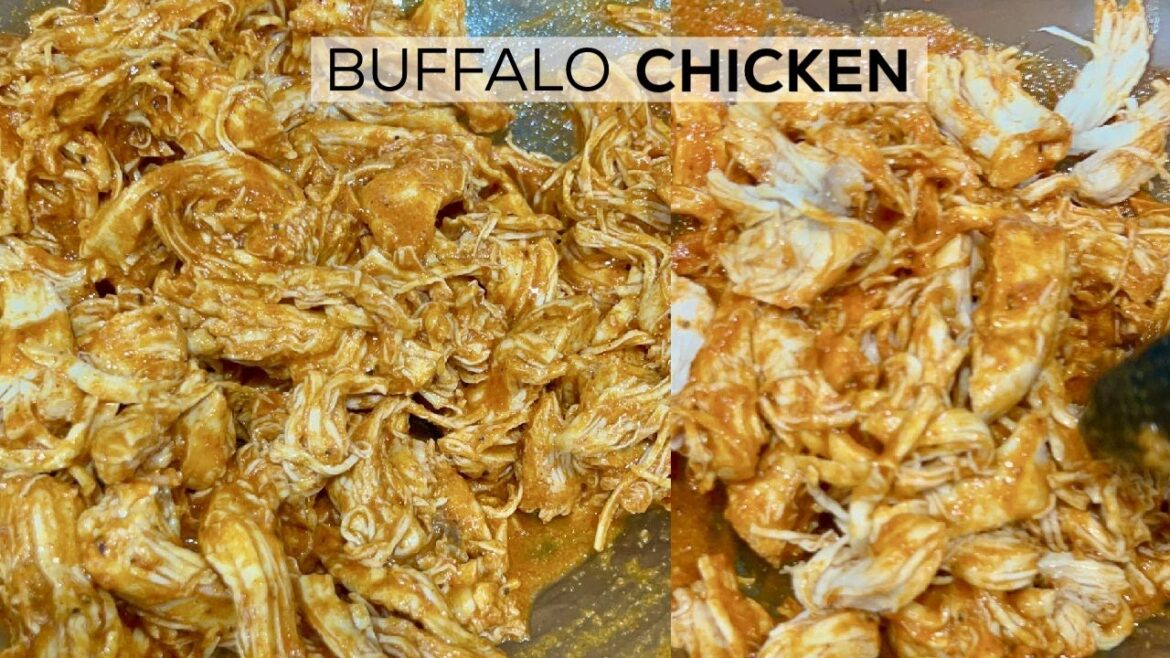 20-minute SHREDDED BUFFALO CHICKEN | Super Easy Meal Prep, Low-Carb, Keto & Gluten-Free 20-minute SHREDDED BUFFALO CHICKEN | Super Easy Meal Prep, Low-Carb, Keto & Gluten-Free