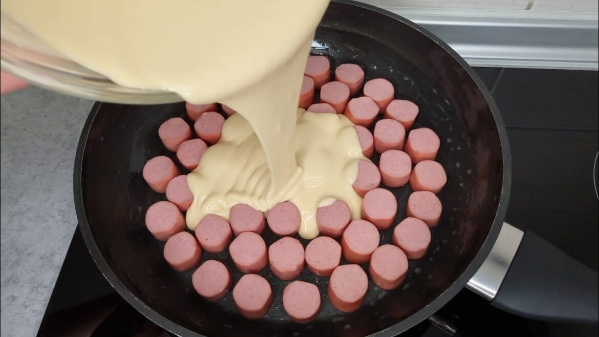 This hot dog recipe surprised everyone! Simple and easy