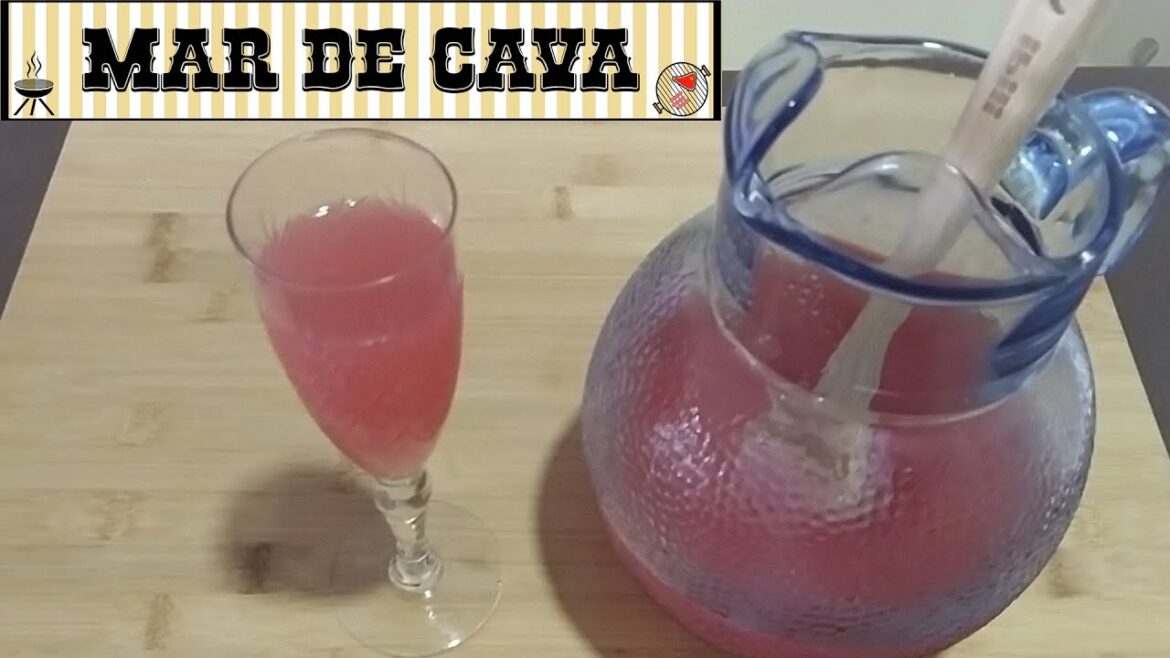 MAR de CAVA | BEBIDA para UNA BUENA BBQ o PARRILLADA, ¡ QUE BUENA que ESTA ! RAPIDA de preparar MAR de CAVA | BEBIDA para UNA BUENA BBQ o PARRILLADA, ¡ QUE BUENA que ESTA ! RAPIDA de preparar