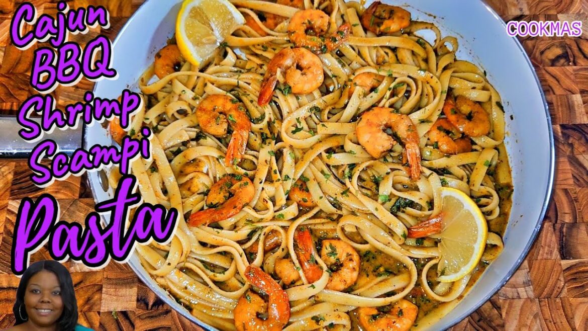 COOKMAS DAY 18, How To Make Cajun BBQ Shrimp Scampi Pasta, Quick And Easy Recipe COOKMAS DAY 18, How To Make Cajun BBQ Shrimp Scampi Pasta, Quick And Easy Recipe