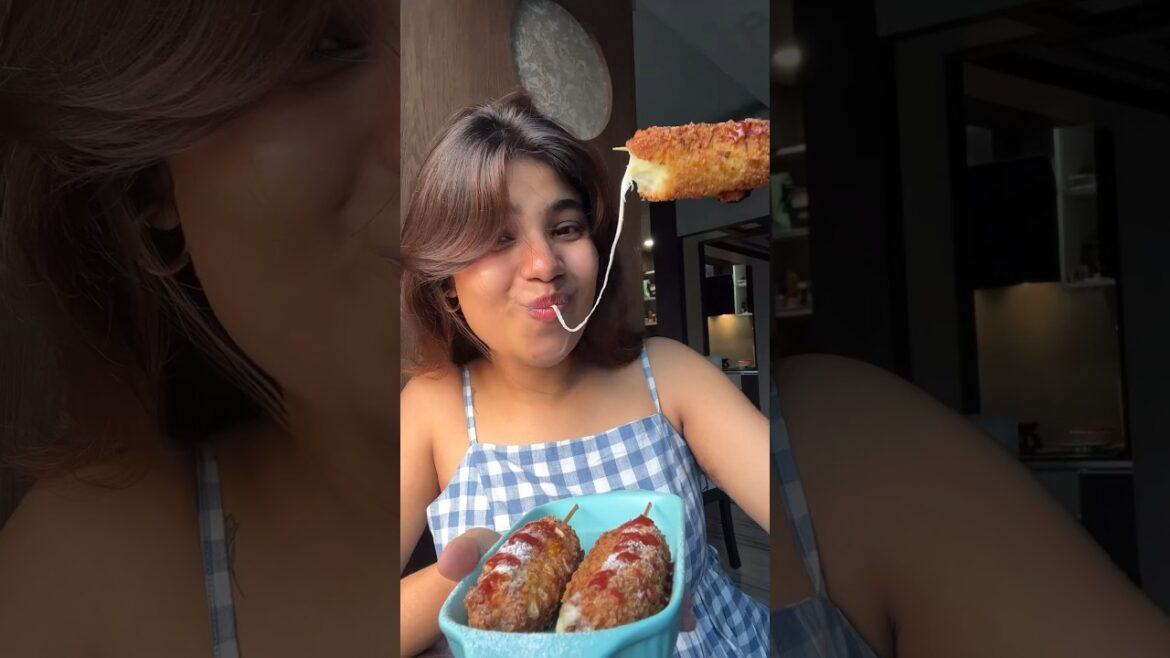 i can’t believe i made this at home // korean cheese corn dogs i can’t believe i made this at home // korean cheese corn dogs