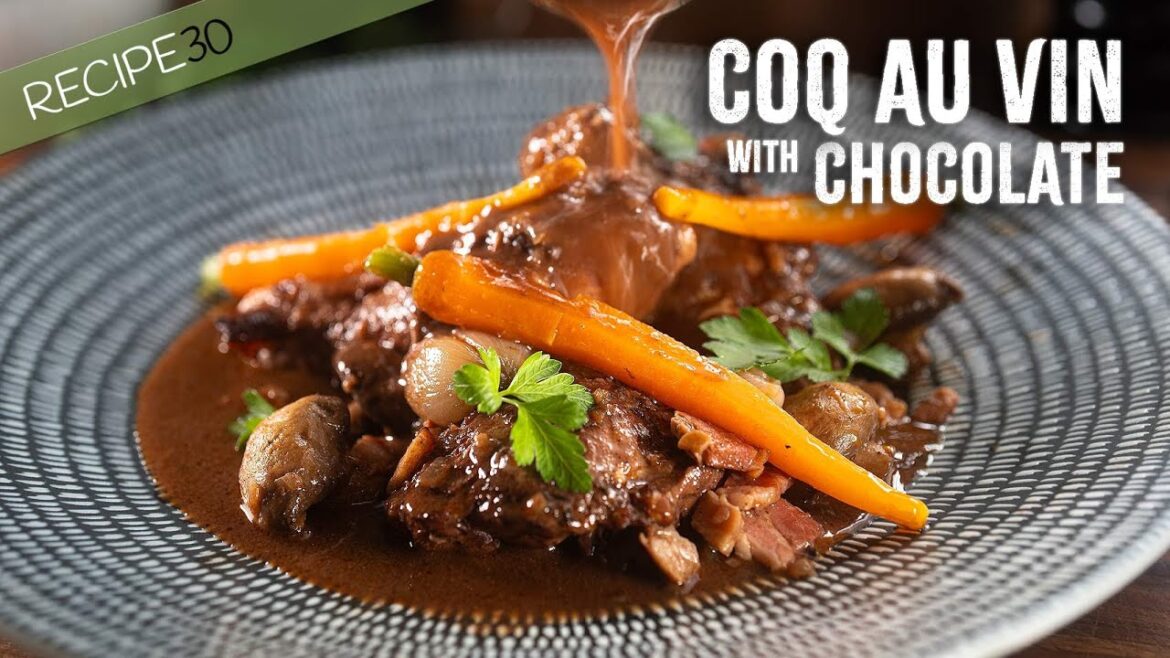 Coq Au Vin with Chocolate: The Secret Weapon of Top Chefs Coq Au Vin with Chocolate: The Secret Weapon of Top Chefs