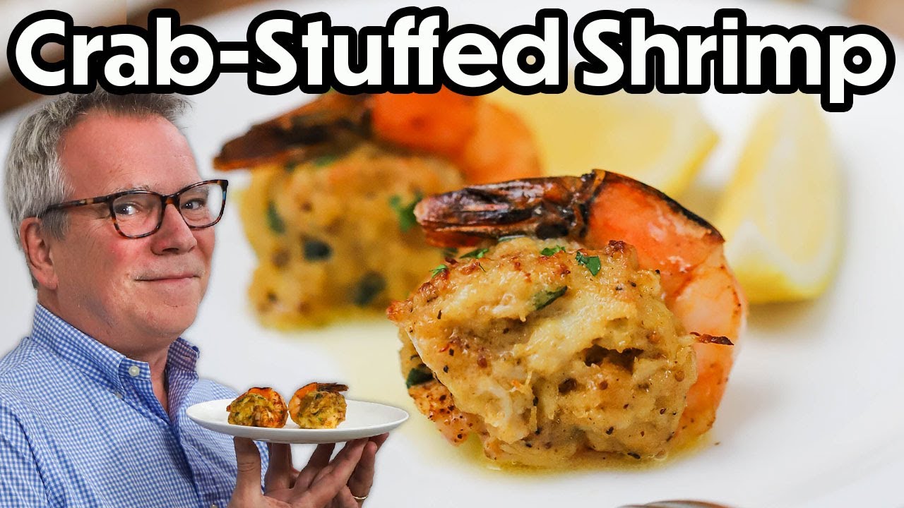 The ULTIMATE CrabStuffed Shrimp Dining and Cooking