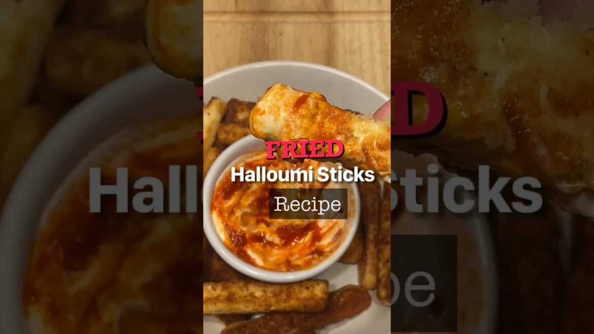 Fried Halloumi Sticks Recipe!