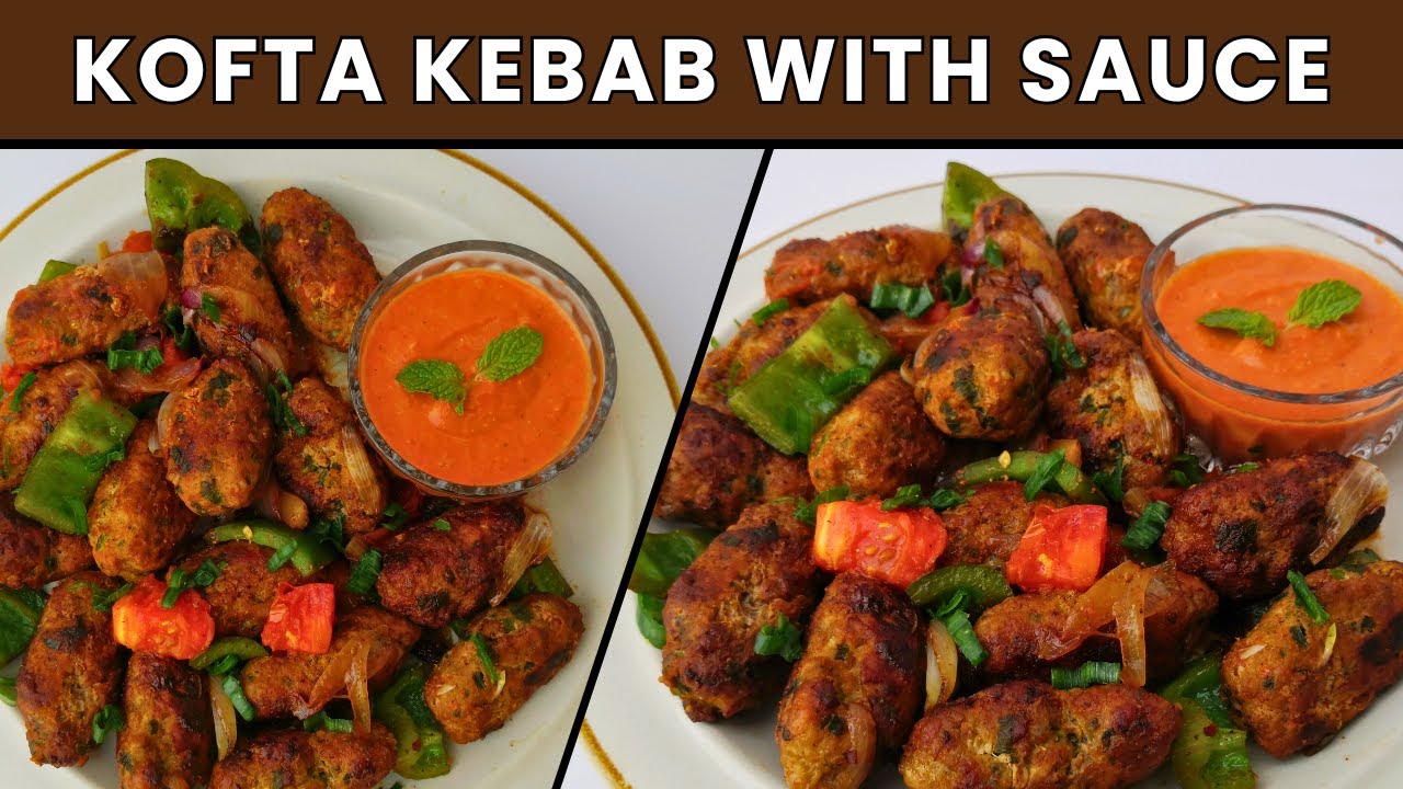 Easy and delicious kofta kebab stir fry! With an amazing sauce