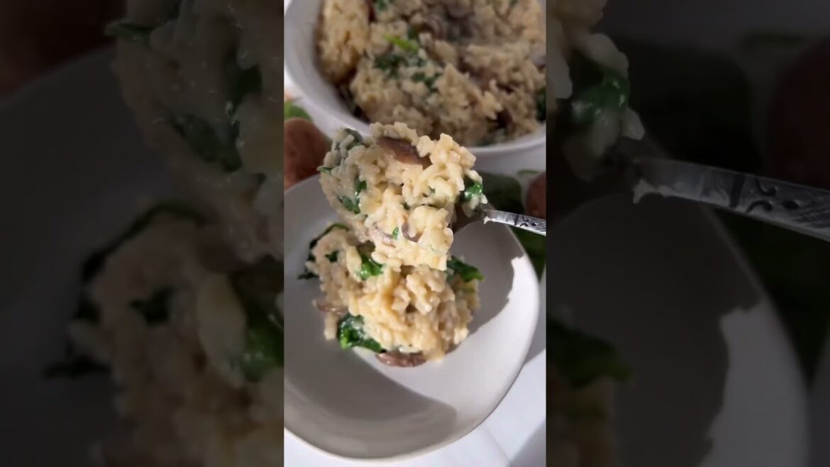 Gluten Free Mushroom Risotto Skillet Gluten Free Mushroom Risotto Skillet