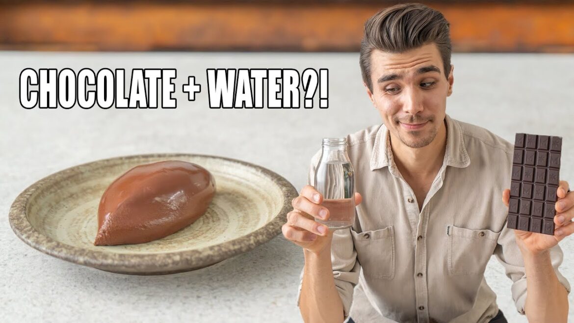 2 Ingredient Chocolate Mousse (Chocolate + Water)