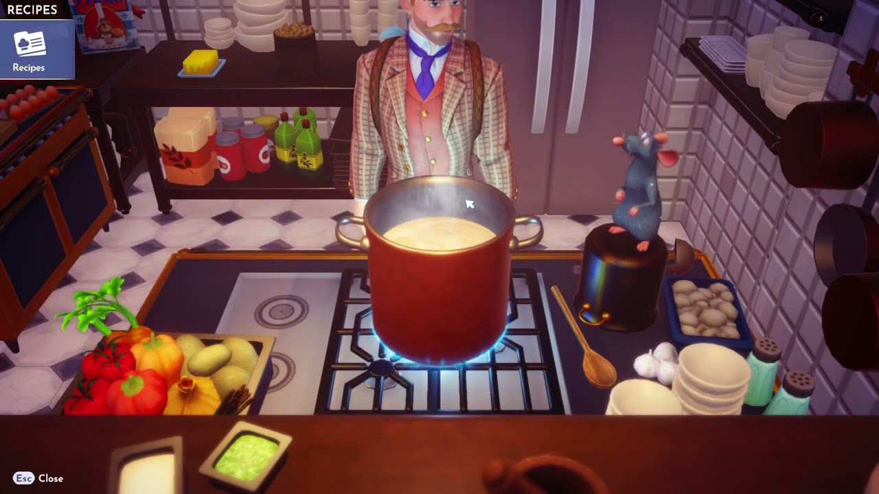 How to Make Pasteis de Nata in Disney Dreamlight Valley Dining and Cooking