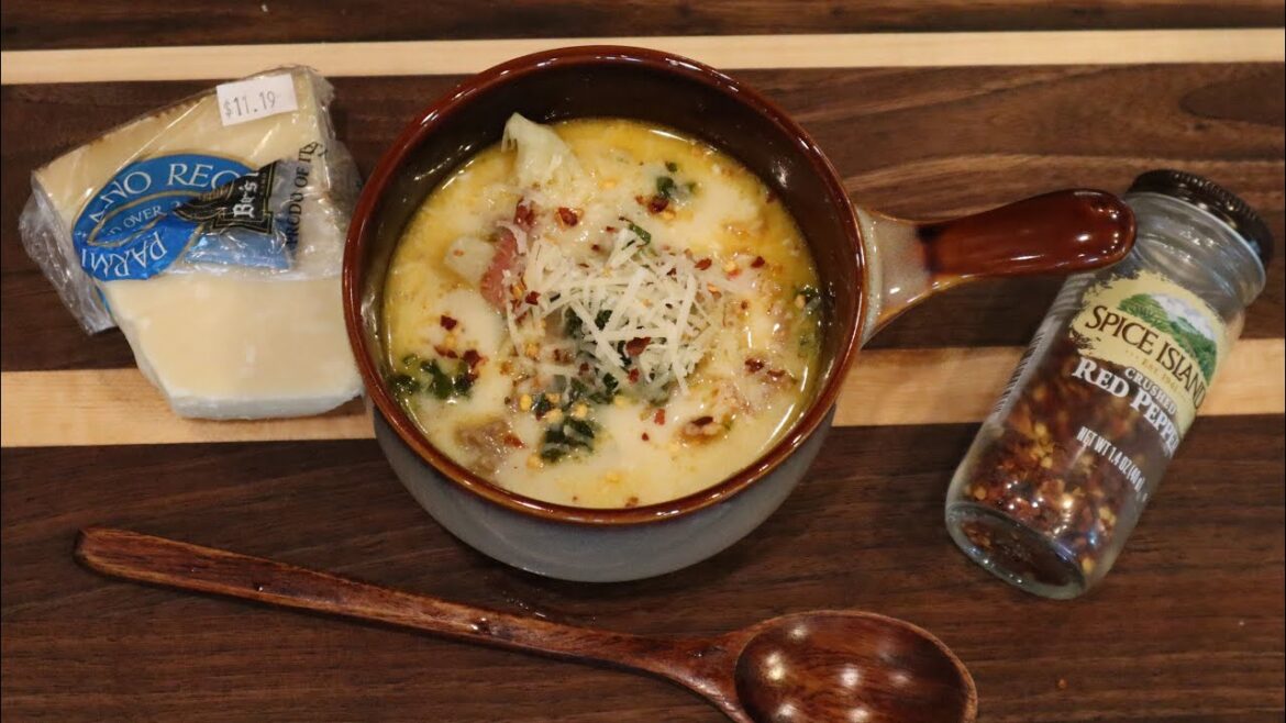 Creamy Italian Sausage Soup (Keto friendly) Creamy Italian Sausage Soup (Keto friendly)