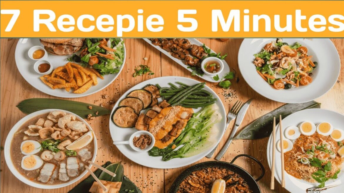 Quick Bites: 7 Recipes Ready in 5 Minutes
