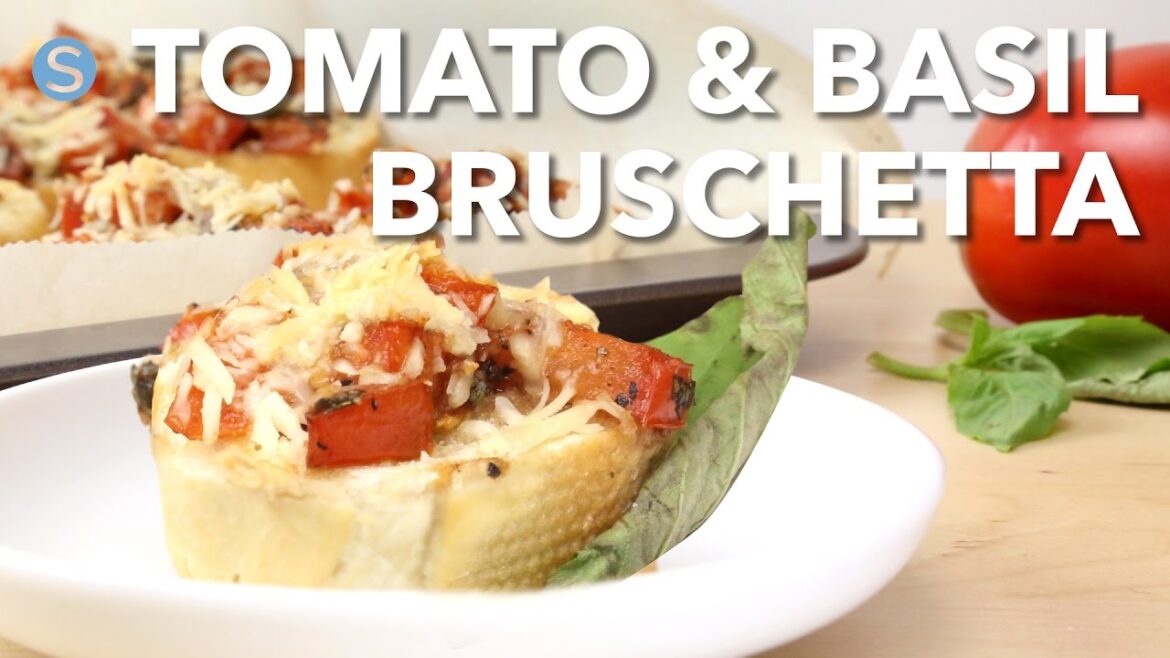 How To Make Quick And Delicious Tomato Basil Bruschetta