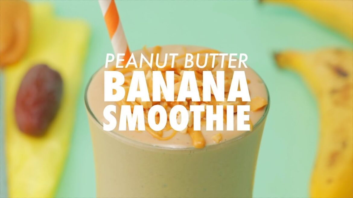 Peanut Butter Banana Smoothie - Loving It Vegan