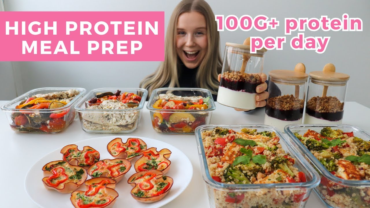 Healthy & High protein Meal Prep 100G+ protein per day Dining and