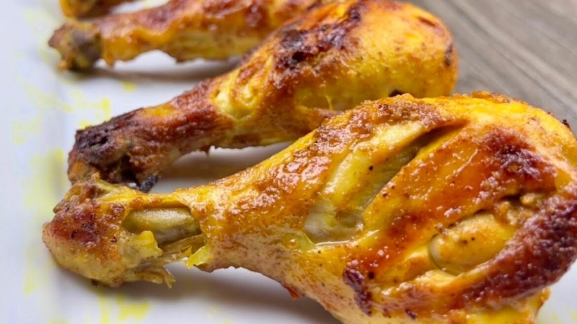 Such Delicious baked Chicken Drumsticks Recipe! I have never eaten such delicious ...