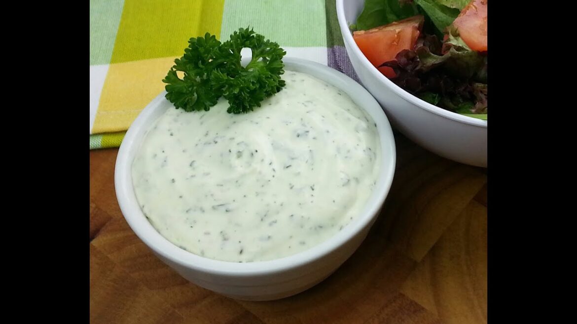 HOW TO MAKE RANCH DRESSING HOW TO MAKE RANCH DRESSING