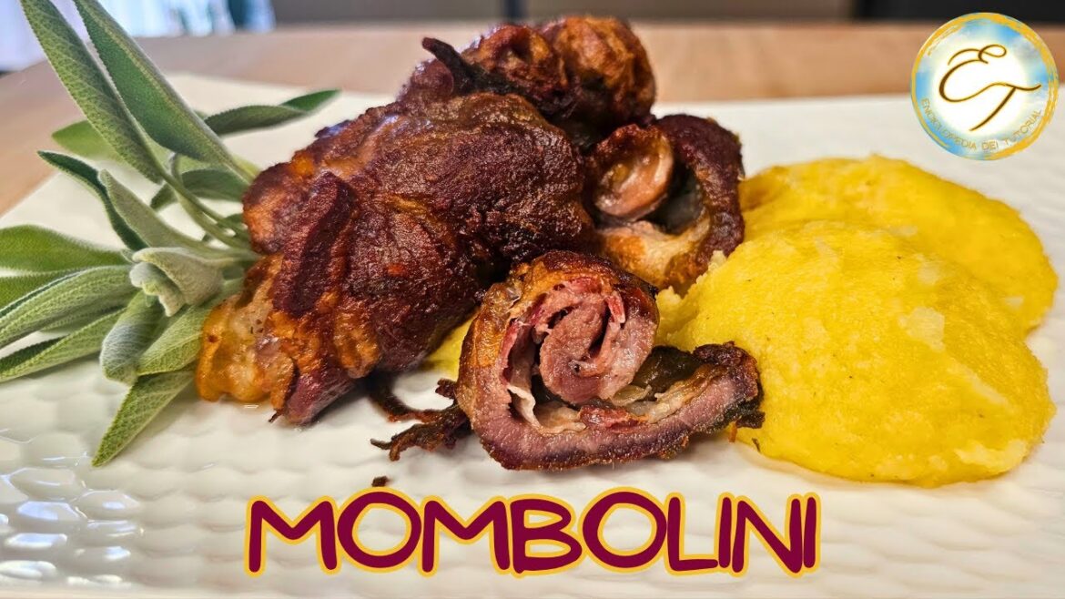 INVOLTINI DI CARNE di maiale con PANCETTA  - ricetta bresciana rivisitata: mombolini in padella