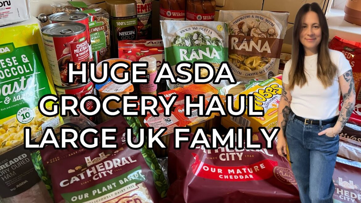 HUGE ASDA GROCERY FOOD SHOP|£468|LARGE UK FAMILY|TOILETRIES,FOOD,CLEANING,HOUSEOLD BITS|MEAL IDEAS HUGE ASDA GROCERY FOOD SHOP|£468|LARGE UK FAMILY|TOILETRIES,FOOD,CLEANING,HOUSEOLD BITS|MEAL IDEAS