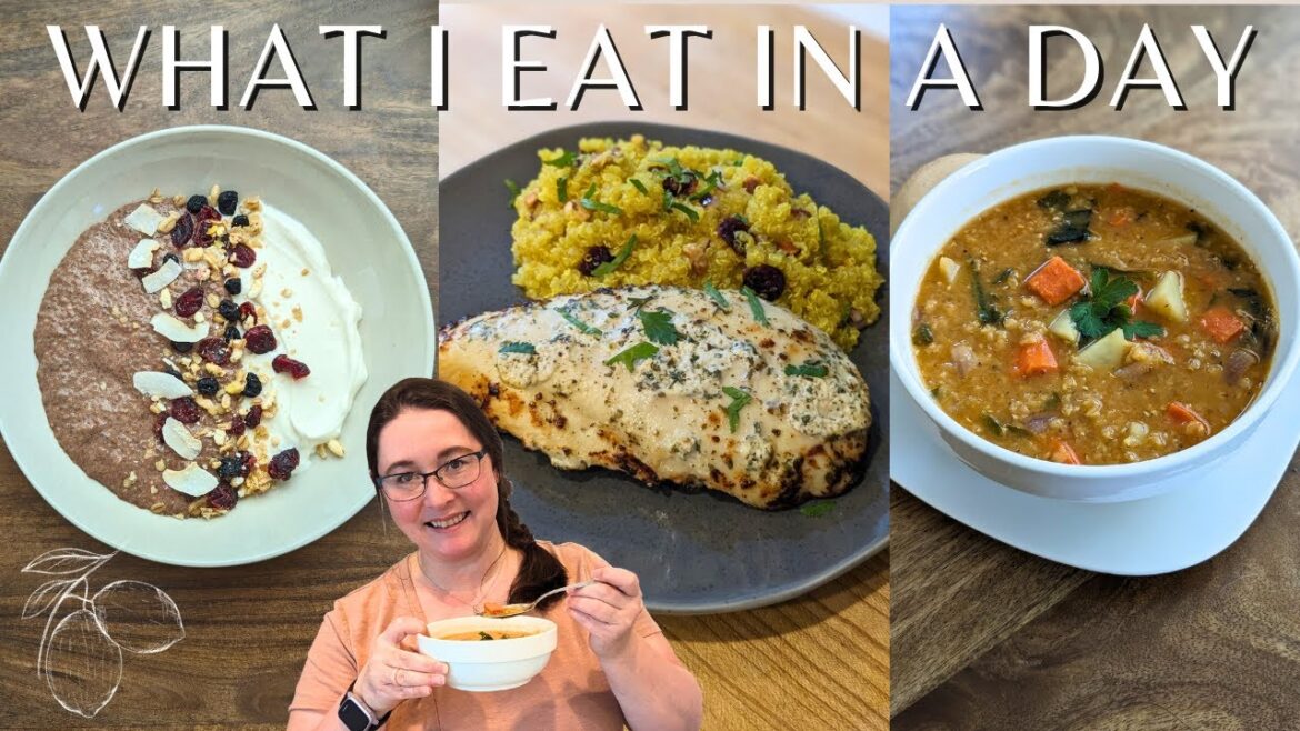 What I Eat in a Day | Healthier Foods | MY Low FODMAP (Gluten & Lactose Free)