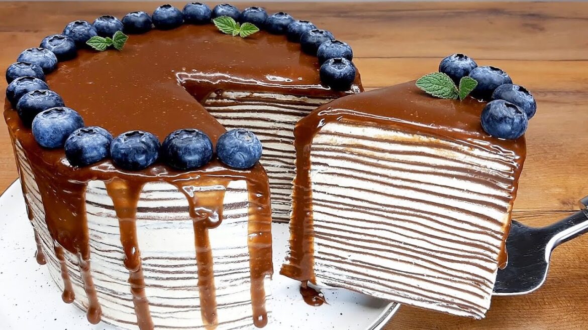 So haben Sie Crêpes noch nie gemacht. Das Ergebnis wird Sie überraschen. Neues Rezept.