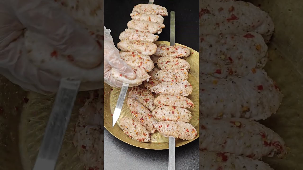 Crispy Chicken Wings Roastedwings crispywings chickenrecipe Dining