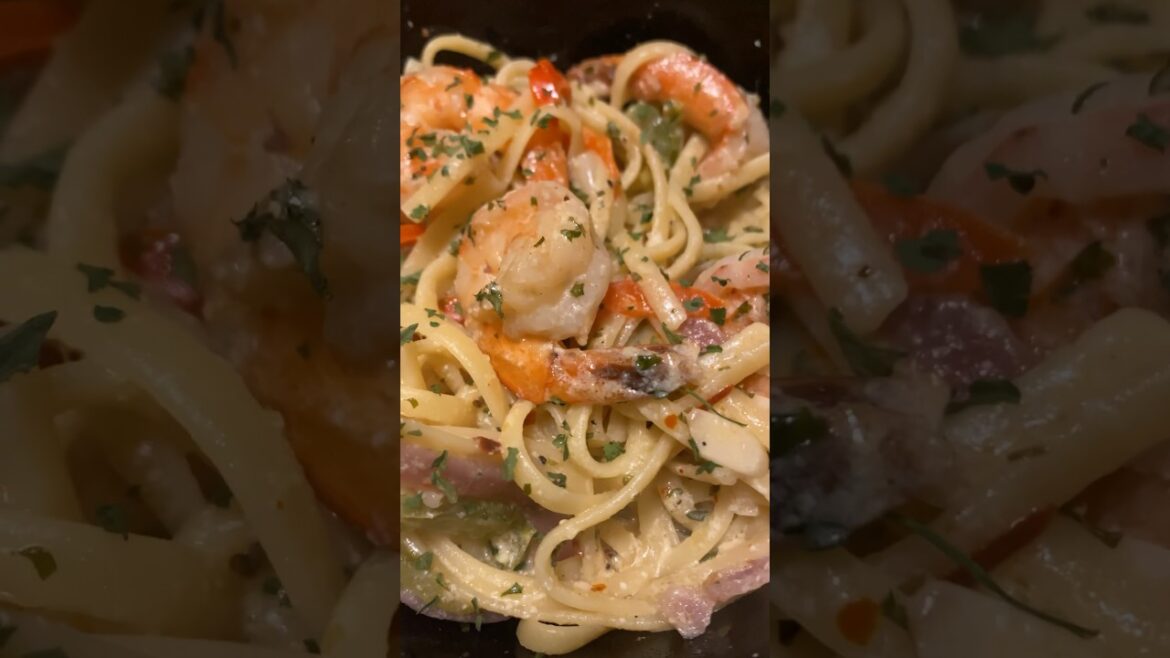 Shrimp Scampi Linguine