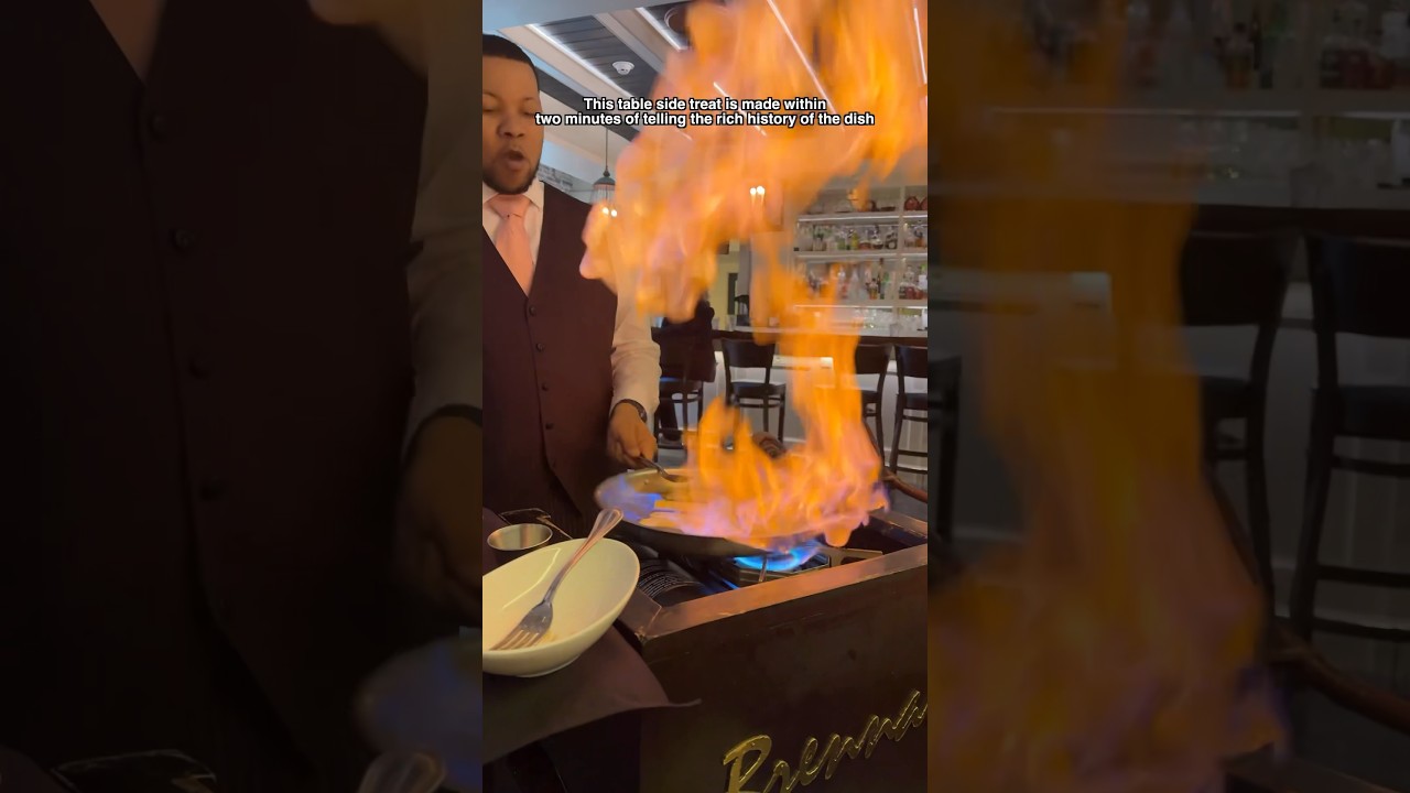 The Original Bananas Foster in NOLA Dining and Cooking