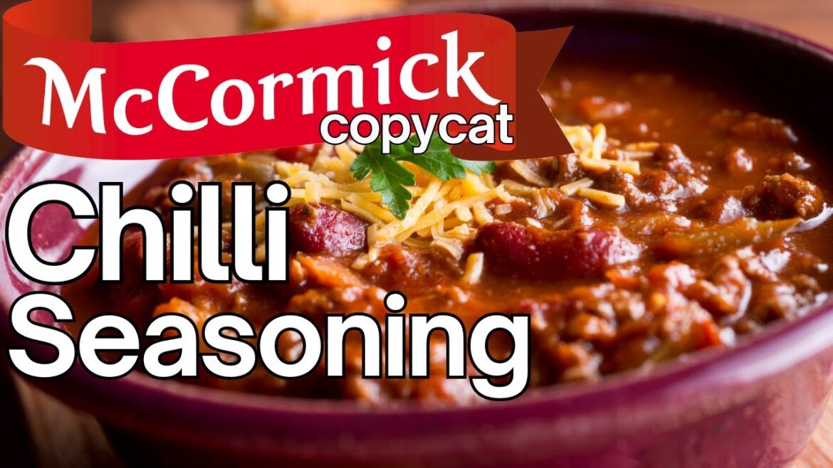 DIY McCormick’s Chili Seasoning: A Simple and Delicious Spice Blend for Your Chili