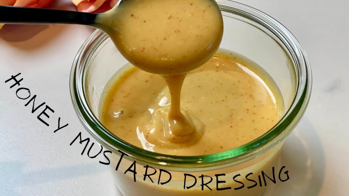 Four Ingredients Honey Mustard Dressing Four Ingredients Honey Mustard Dressing